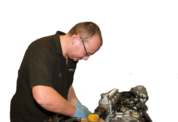 Robin Garner, owner Manor Lane Garage